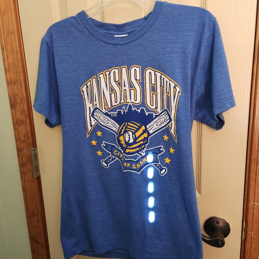 Kansas City baseball Charlie Hustle vintage tshirt sz M